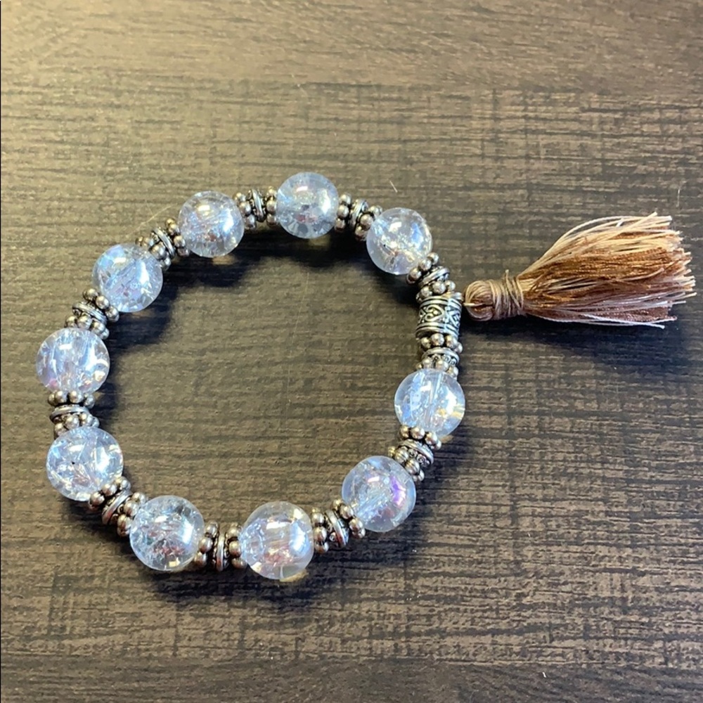 Handmade beaded bracelet